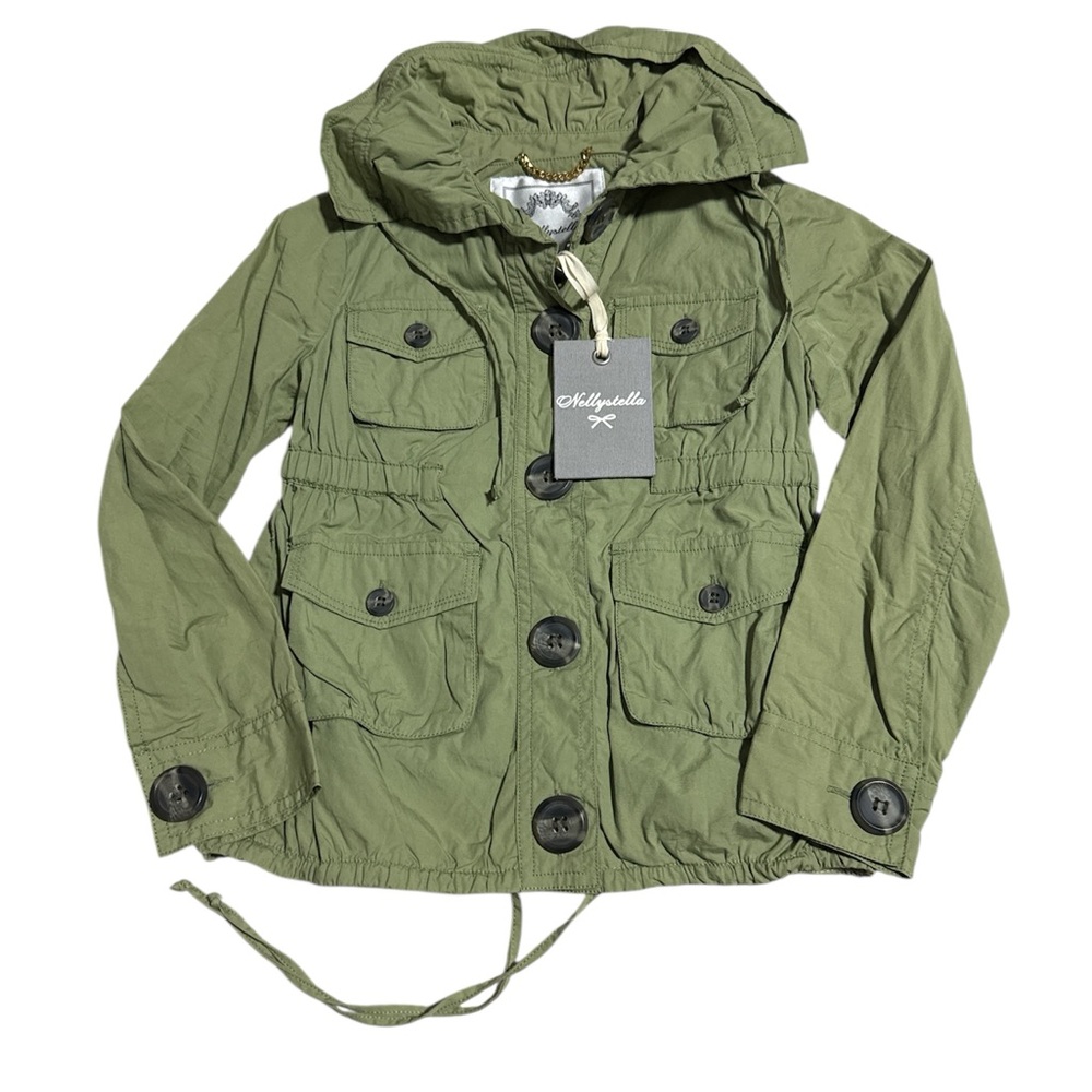 New Nellystella olive Green Military Style Jacket